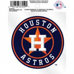 Houston Astros Logo - Static Cling