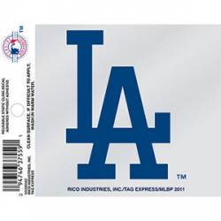 Los Angeles Dodgers Cap Logo - Static Cling
