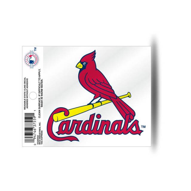 St. Louis Cardinals Logo - Static Cling