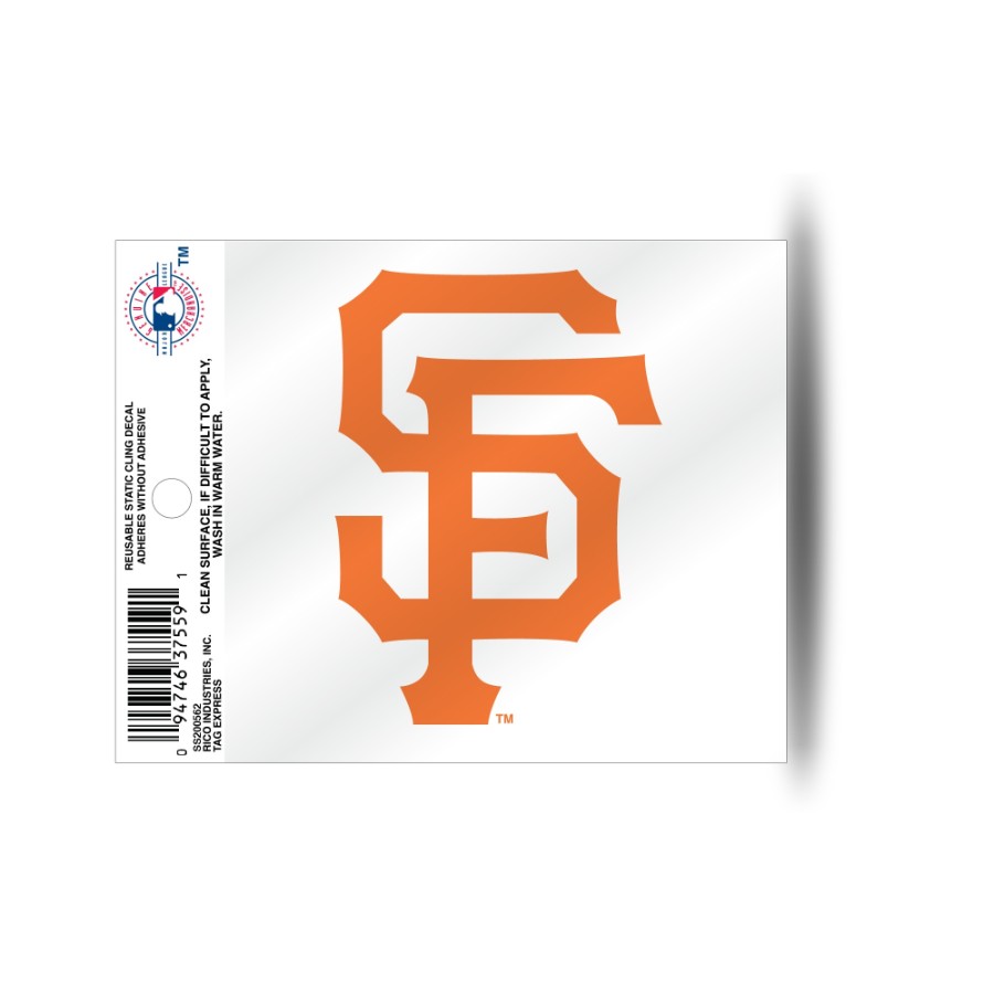 San Francisco Giants Logo - Static Cling