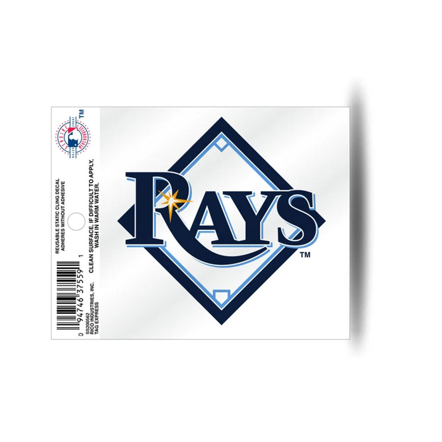 Tampa Bay Rays Logo - Static Cling