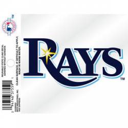 Tampa Bay Rays Script Logo - Static Cling