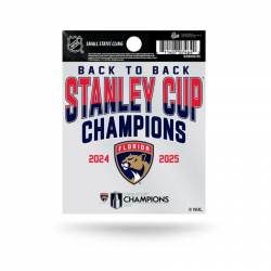 Florida Panthers 2025 Stanley Cup Champions - Static Cling