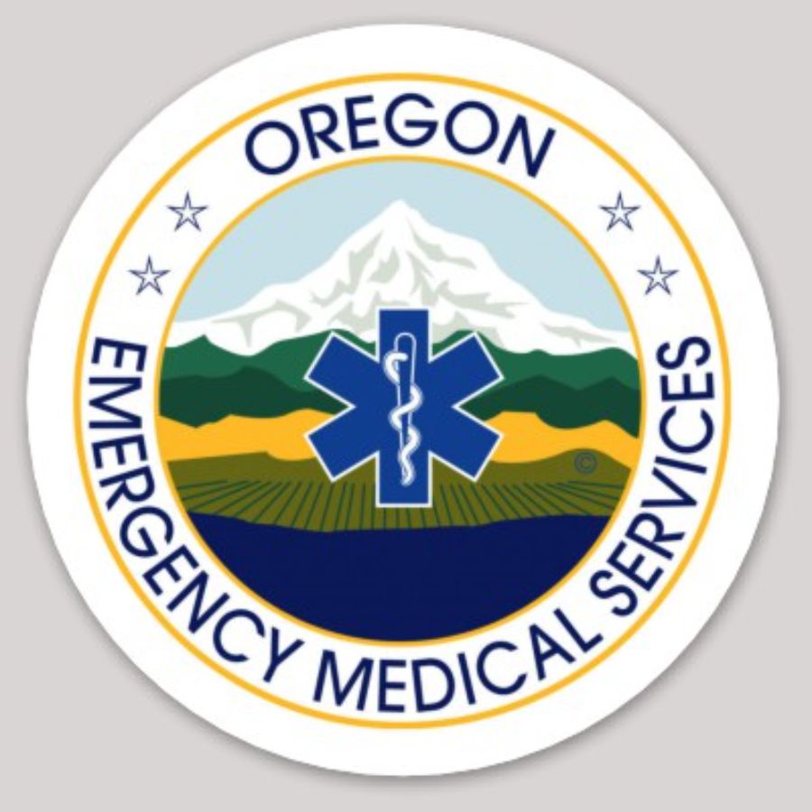 Oregon State Emergency Medical Services - Vinyl Sticker