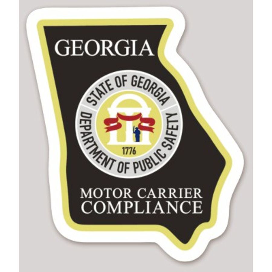 State Of Georgia Motor Carrier Compliance - Vinyl Sticker