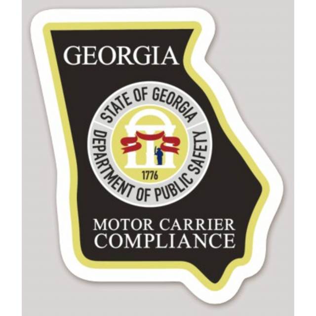 State Of Georgia Motor Carrier Compliance - Vinyl Sticker