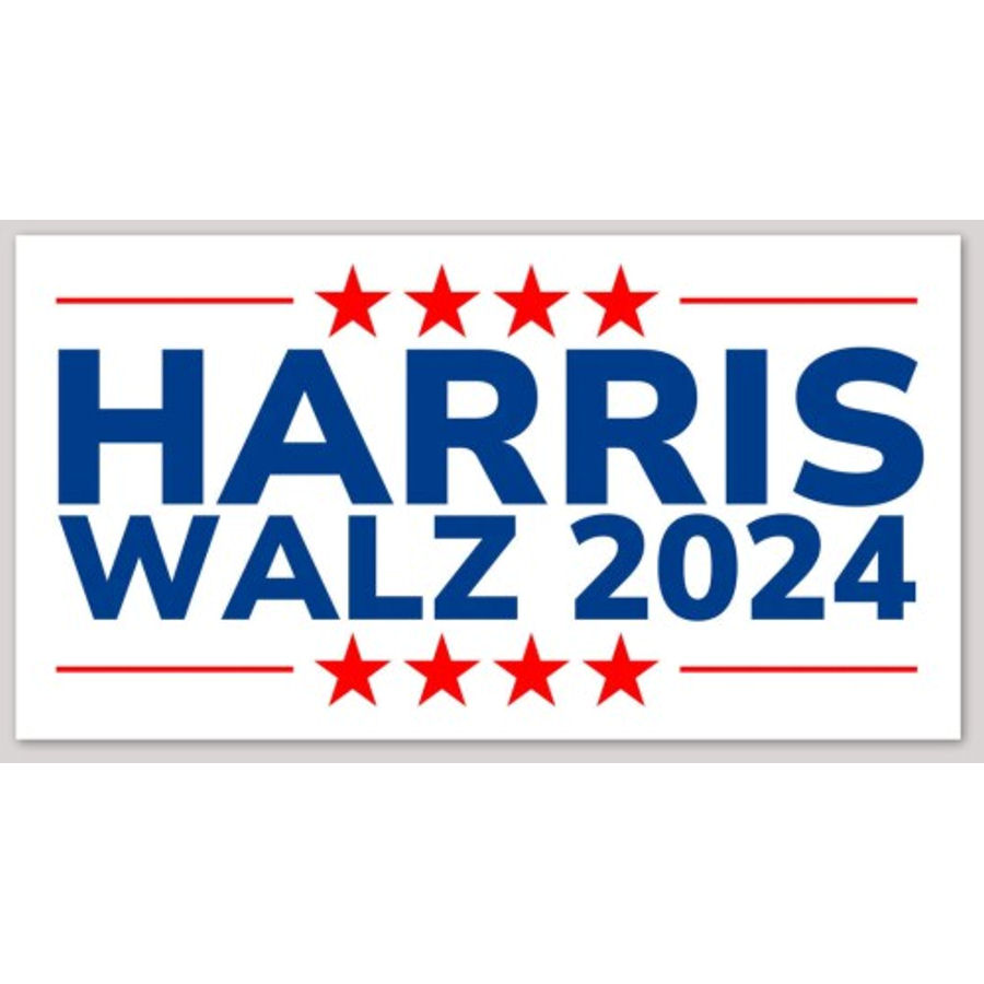 Harris Walz For President 2024 - Bumper Sticker