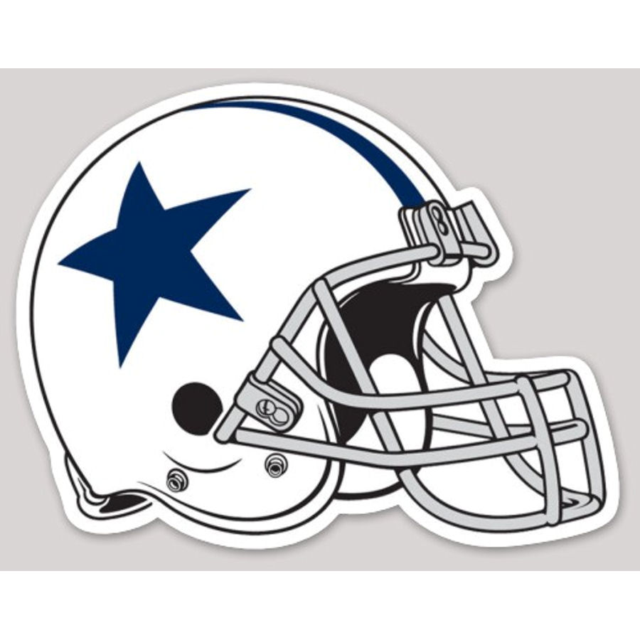 Dallas Cowboys Retro Helmet - Vinyl Sticker