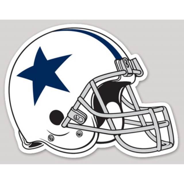 Dallas Cowboys Retro Helmet - Vinyl Sticker