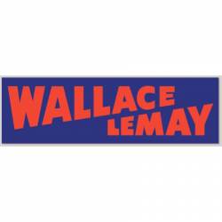 George Wallace Curtis LeMay 1968 Presidential Replica Campaign - Vinyl Sticker
