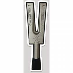 Halligan Bar Forks End - Vinyl Sticker