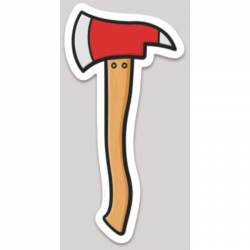 Firefighter Pick Head Axe - Vinyl Sticker
