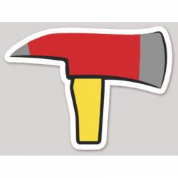 Pick Head Axe Top - Vinyl Sticker
