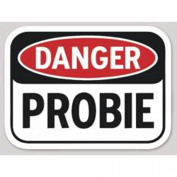 Danger Probie - Vinyl Sticker