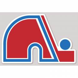 Quebec Nordiques Vintage Logo - Vinyl Sticker
