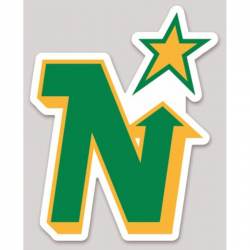 Minnesota North Stars Vintage Logo - Vinyl Sticker