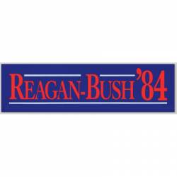 Ronald Reagan George HW Bush Replica Campaign - Bumper Sticker