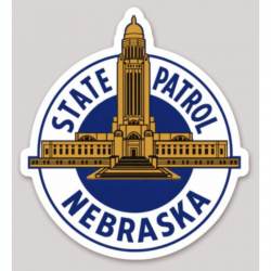 Nebraska State Patrol - Vinyl Sticker