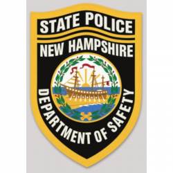 New Hampshire State Police - Vinyl Sticker