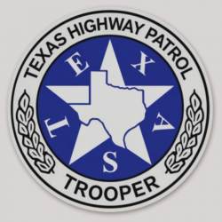 Texas Highway Patrol Trooper - Vinyl Sticker