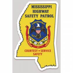 Mississippi Highway Patrol Police - Vinyl Sticker