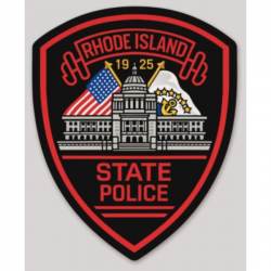 Rhode Island State Police - Vinyl Sticker