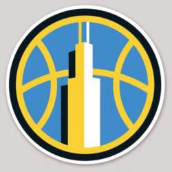 Chicago Sky Logo - Vinyl Sticker