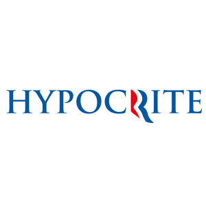 Hypocrite Anti Romney - Bumper Sticker
