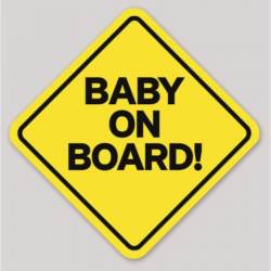 Baby On Board! - Vinyl Sticker