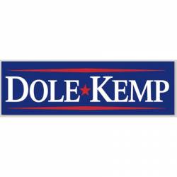 Bob Dole Jack Kemp Replica 1996 96 President Campaign - Vinyl Sticker