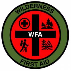 Wilderness First Aid WFA - Vinyl Sticker