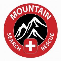 Mountain Search & Rescue - Vinyl Sticker