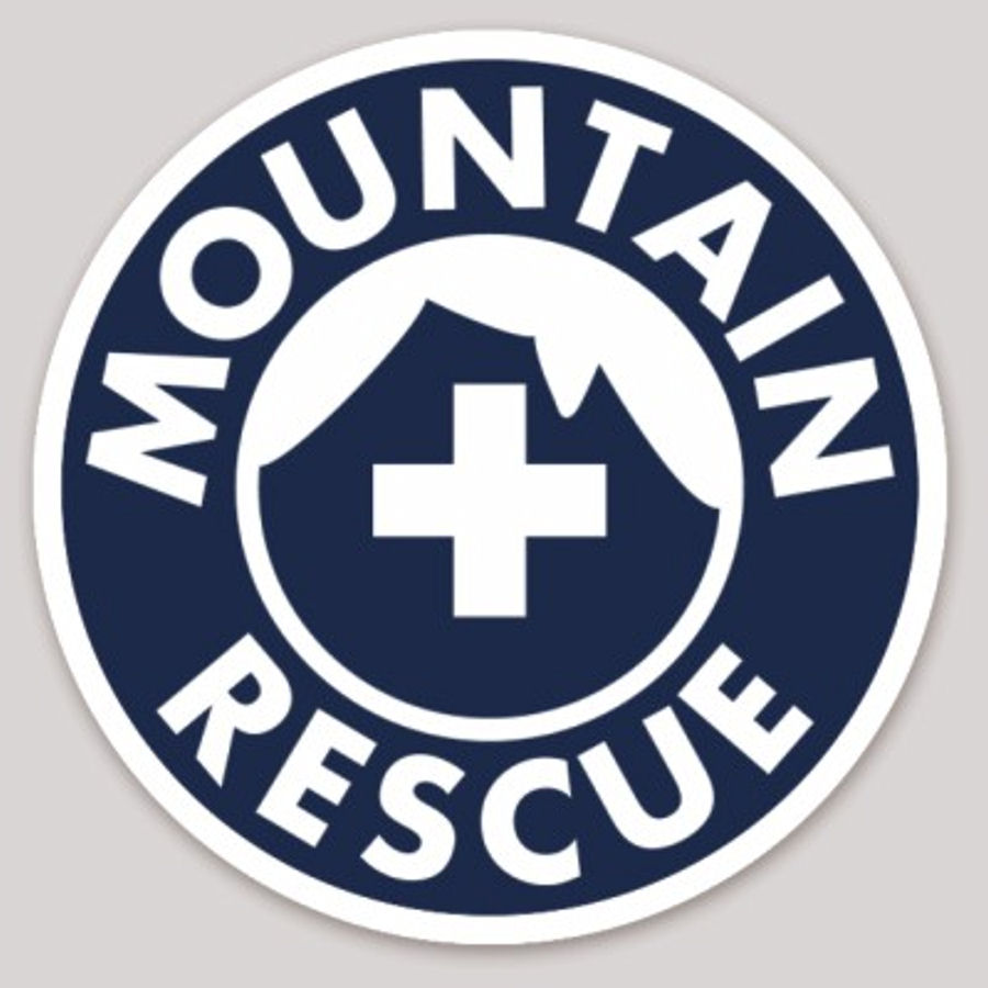 Mount Rescue Wall Sticker Mountain Rescue - Vinyl Sticker at Sticker Shoppe