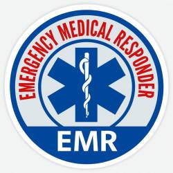 Emergency Medical Responder EMR - Vinyl Sticker
