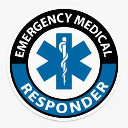 Emergency Medical Responder - Vinyl Sticker