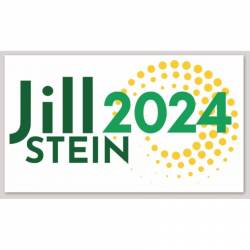 Jill Stein 2024 Presidential For President Replica Campaign - Bumper Sticker