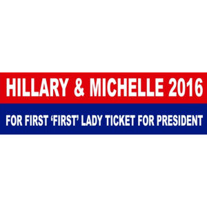 Hillary Michelle 2016 President - Bumper Sticker