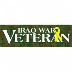 Iraq War Veteran - Bumper Sticker