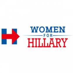 Women For Hillary - Bumper Sticker