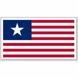 Texas The Lone Star and Stripes Flag - Vinyl Sticker