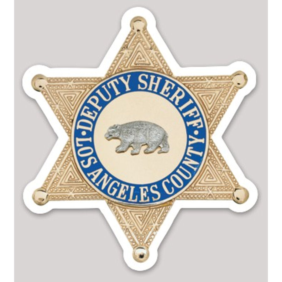 Los Angeles County Sheriffs Office Badge - Vinyl Sticker