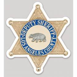 Los Angeles County Sheriffs Office Badge - Vinyl Sticker