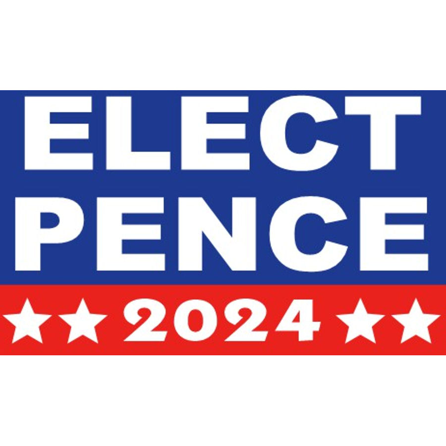 Elect Pence 2024 Vinyl Sticker at Sticker Shoppe