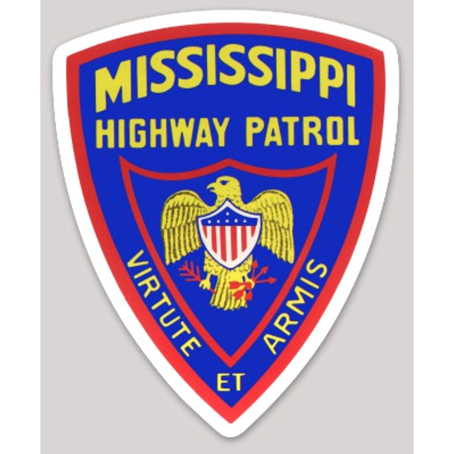 Mississippi Highway Patrol Virtue Et Armis - Vinyl Sticker