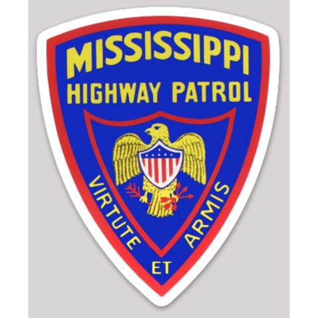 Mississippi Highway Patrol Virtue Et Armis - Vinyl Sticker