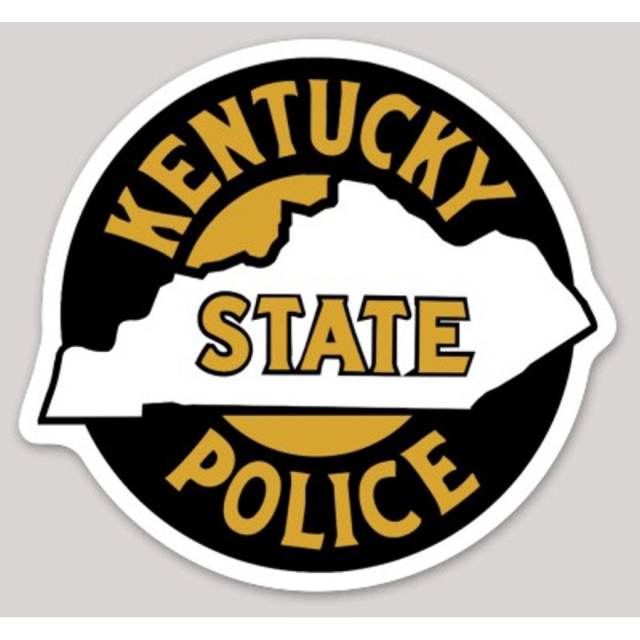 Ｓ★商品Ｎｏ.３７６４★Ｓｃｈｕｃｏ☆ＫＥＮＴＵＣＫＹ・ＳＴＡＴＥ・ＰＯＬＩＣＥ Kentucky State Police Logo - Vinyl Sticker at Sticker Shoppe