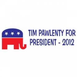 Tim Pawlenty 2012 - Bumper Sticker