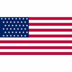 43 Star GreatStar United States of America Flag - Vinyl Sticker