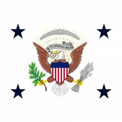Flag of the Vice President of the United States - Vinyl Sticker