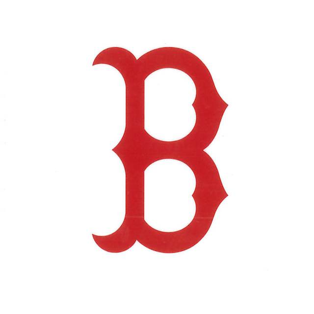 Boston Red Sox B Logo - Inside Window Static Cling at Sticker Shoppe